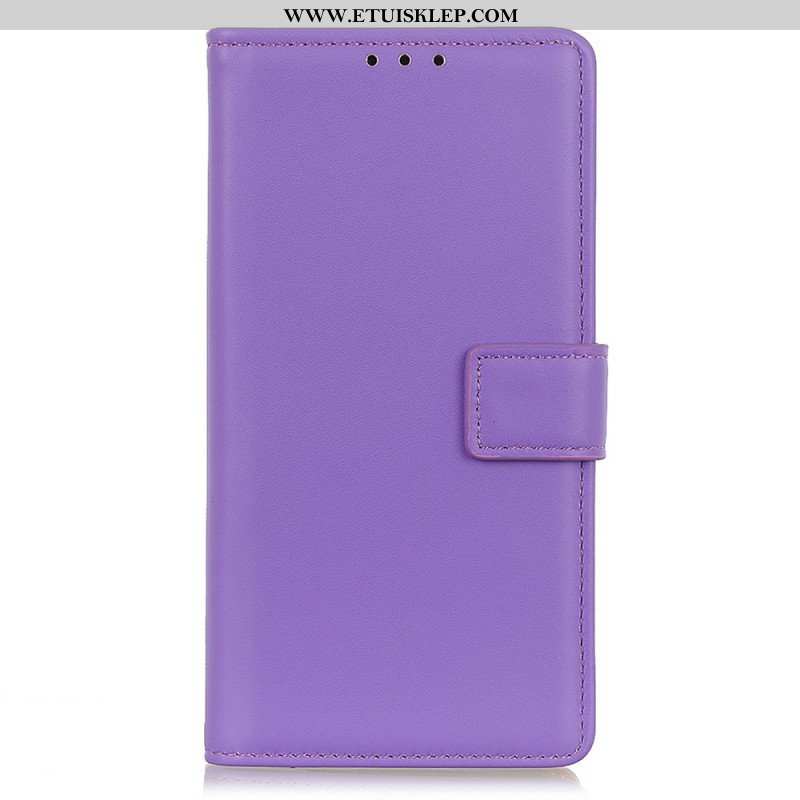 Etui Folio do OnePlus Nord CE 2 5G Odcisk Palca Z Imitacji Skóry